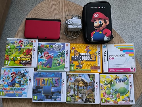 Nintendo 3ds rouge - nintendo, rouge/noir