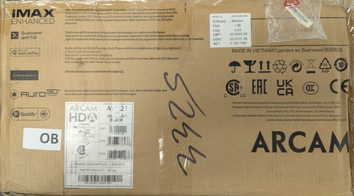 Arcam avr21 770w 8k - arcam,
