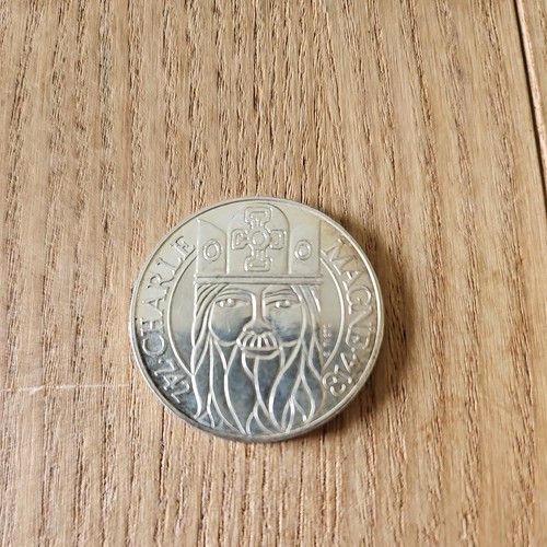 Pièce argent de 100f - argent,