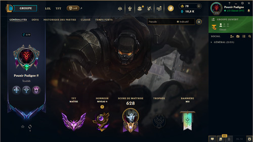 Lol account euw master tft - lol,