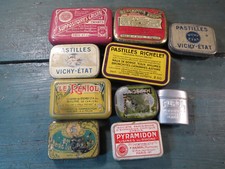 lot Boîte fer ancienne