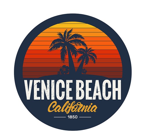 Sticker surf surfing venice - surf,