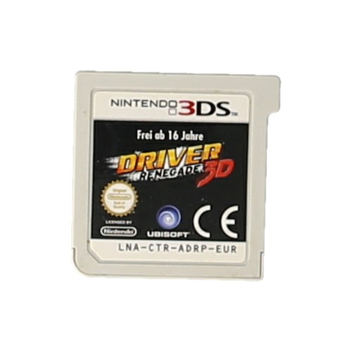 Jeu 3ds driver renegade 3d - driver,