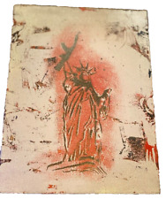 Rare tableau Statue de la