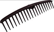 Râteau P / Foin Plastique Courbe Brown 20 Dents
