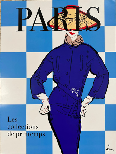 Gruau rene paris affiche - gruau,