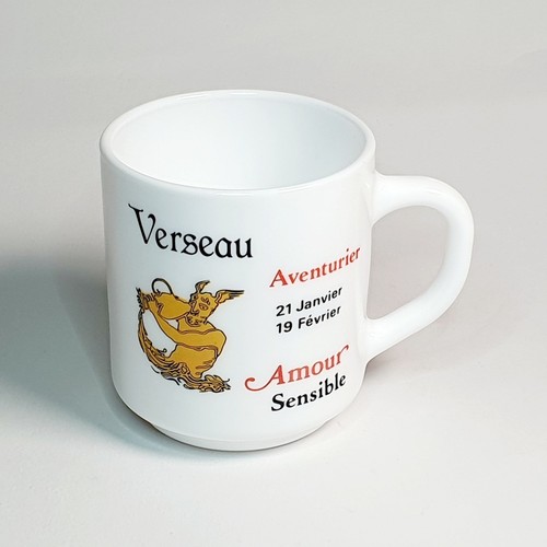 Ancien mug tasse verseau signe - verseau,