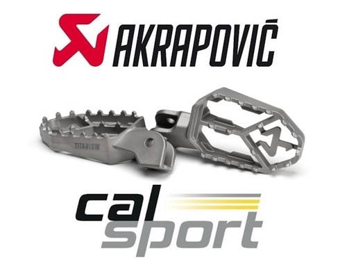 Akrapovic adventure footpegs - adventure,
