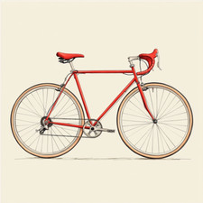 Autocollant mural autocollant vélo de route vélo autocollant mural 18 x 18 cm...