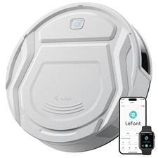 Lefant Robot Vacuum Cleaner,4000Pa,200min,WiFi/App,Obstacle Avoidance PSD 190°