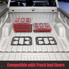 Demi-plaque de base pour plateau de camion, système d'outils modulaire