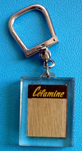 Porte cle bourbon celamine - porte,