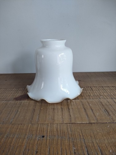 Abat jour tulipe opaline - tulipe,