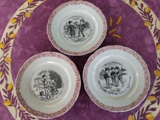 3 Assiettes Parlante Terre de