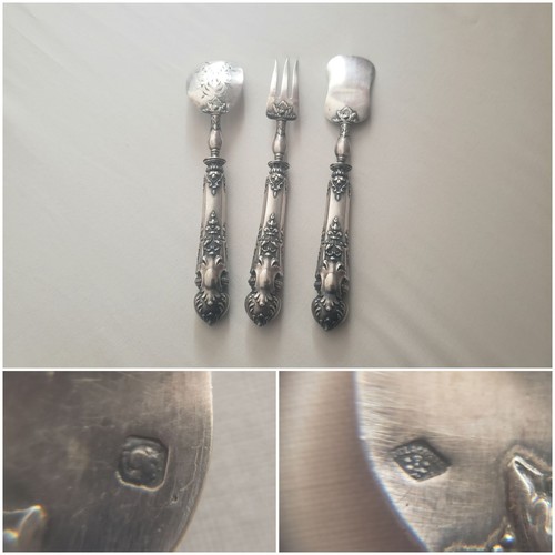 Couvert argent xixé - argent, de