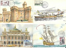 lot de 4 cartes maximum Barré-Dayez