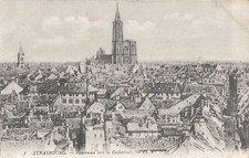 67 STRASBOURG carte issue carnet - 33890