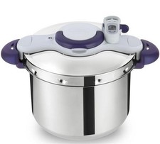 seb autocuiseur inox 6l + minuteur p4620700 clipso minut perfect