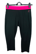Energetics pantacourt sport femme taille 44 noir rose dames sportswear ladies