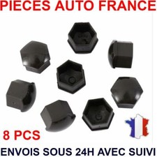 capuchon cache ecrou boulon hexagonal JANTE ALU 17MM PEUGEOT RENAULT CITROEN...