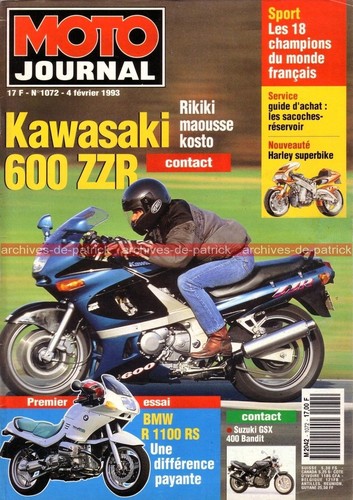 Moto journal 1072 essai - moto, test