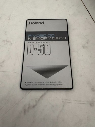 Roland d50 card - pn-d50-00,
