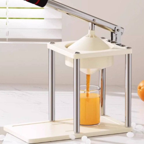 Presse fruits main acier - presse-fruits,