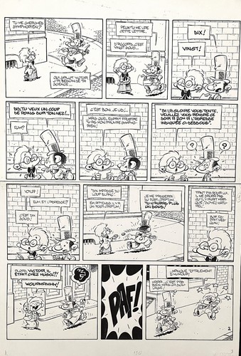 Planche originale guilmard - planche,