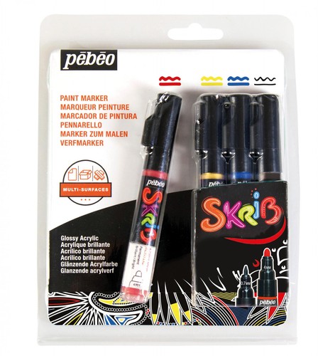 Pebeo lot marqueurs - de, 4