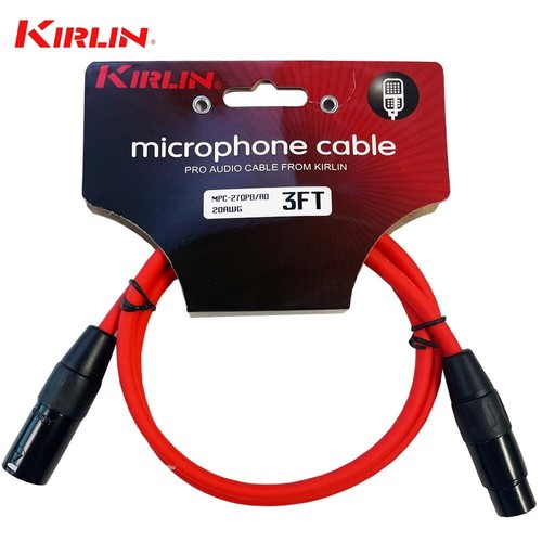 Kirlin 3ft xlr male - kirlin,