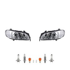 Kit De Phares Compatible Avec Opel Omega B 09/99-07/03 + Éclairage Gauche Droite