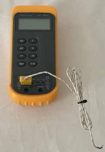 Thermomètre numérique double