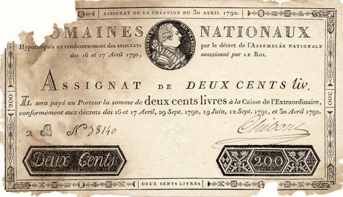 France banknote 200 livres - banknote,