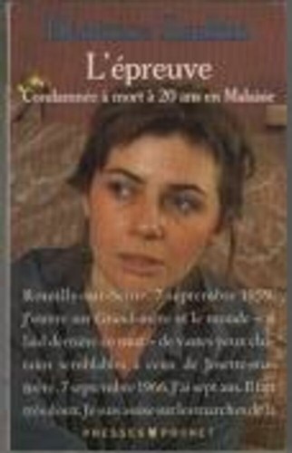 épreuve condamnée à - condamnée,