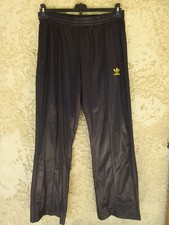 Pantalon ADIDAS CHILE 62 rétro vintage pant noir jaune M