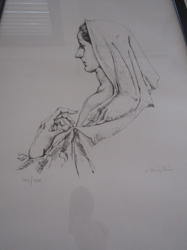 Foujita léonard madone - foujita, /