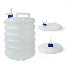  Seau d'eau flexible 3L seau d'eau pliable en plastique PE seaux de rangement de