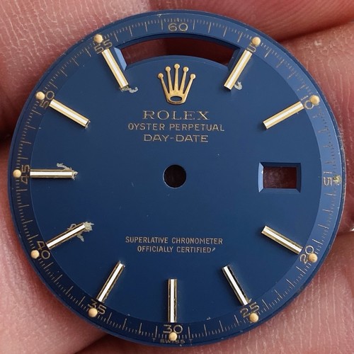 Rolex pie pan blue - rolex, dial
