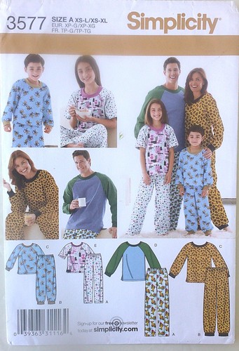 Simplicity 3577 mens misses - mens,