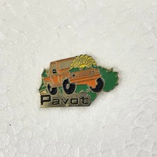 Pin's Pavot vehicule tout-terrain 4x4 vintage année90