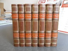 LOT 7 LIVRES ANCIENS RELIES RELIURE ANATOLE FRANCE ED. CALMANN LEVY