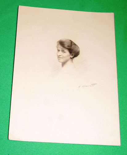 Carte photo ancienne portrait - ancienne,