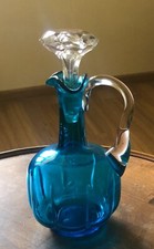 verseuse a liqueur en verre soufflé