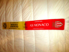 echarpe scarf  AS MONACO BORUSSIA DORTMUND 2017 Champions league C1 1/4 FINAL