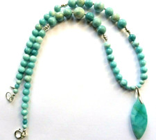 Collier en Larimar naturel des