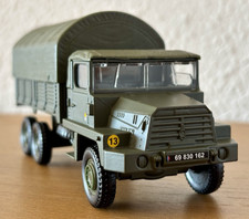 SOLIDO militaire camion de l'Armée Française BERLIET GBC 8KT en version bâché
