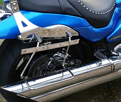 Supports sacoches chrome - en,