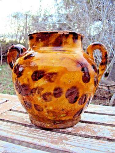 Ancienne rare poterie terre - ancienne,