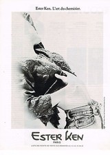 PUBLICITE ADVERTISING 034   1992   ESTER KEN    chemisier