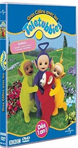 Dvd teletubbies gros câlins - teletubbies,